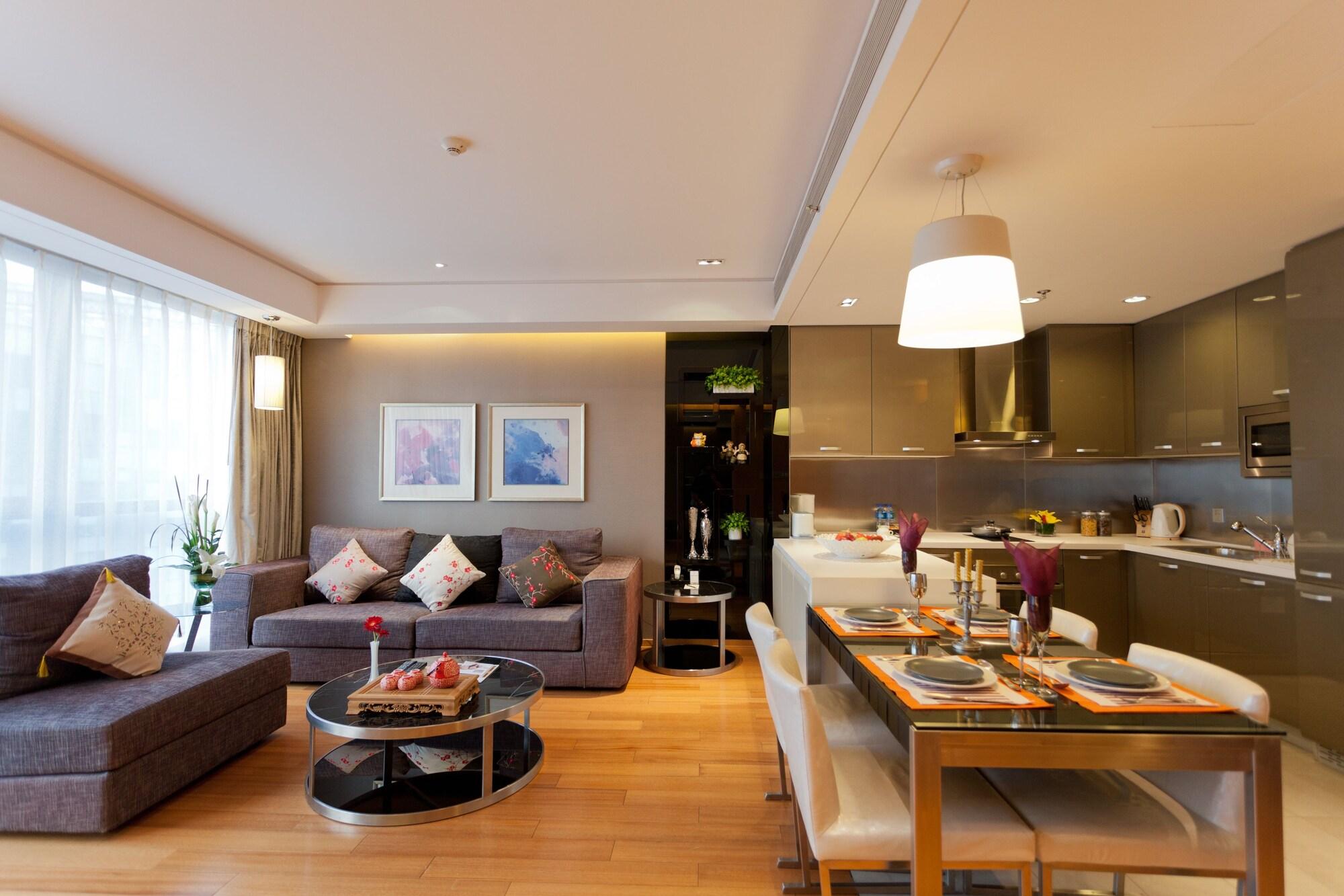 Ascott Raffles City Beijing Eksteriør bilde